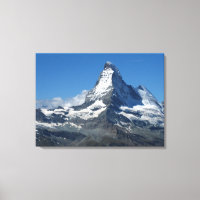 Matterhorn Suisse Alpes Enveloppé Canvas