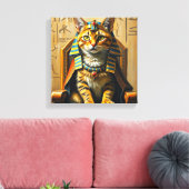 TOILE MAU ÉGYPTIEN-PHARAON 4 (Insitu(Salon))