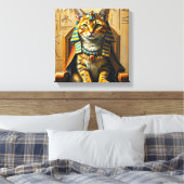 TOILE MAU ÉGYPTIEN-PHARAON 4 (Insitu(Chambre))