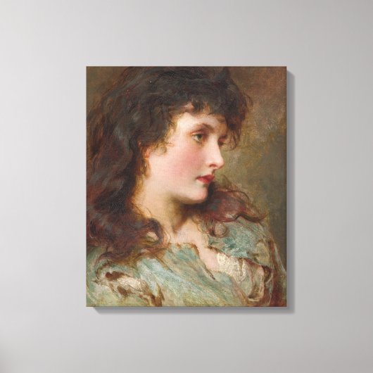 Toile Maud (Élégante Portrait Féminin) (Recto)