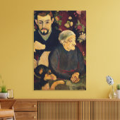 Toile Maurice Utrillo, sa grand-mère et son chien (Insitu(Salon))