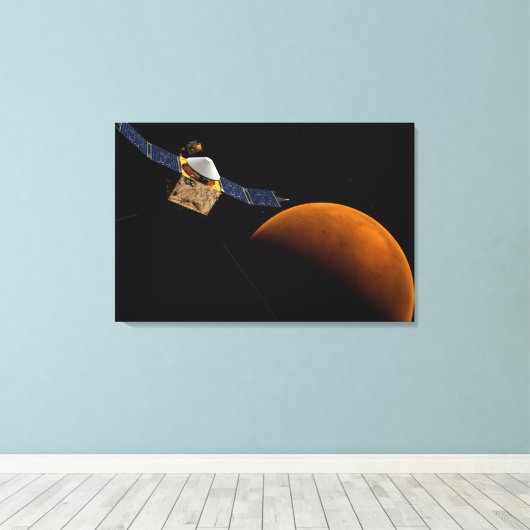 Toile Maven Spacecraft. (Insitu (Plancher de Bois))