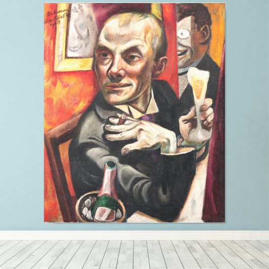 Toile Max Beckmann (Insitu (Plancher de Bois))