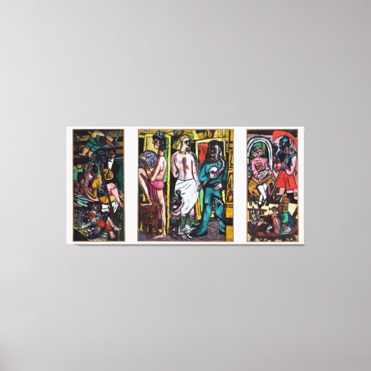 Toile Max Beckmann (Recto)