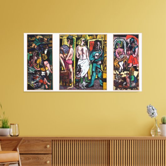 Toile Max Beckmann (Insitu(Salon))