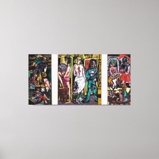 Toile Max Beckmann (Recto)