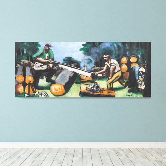 Toile Max Beckmann (Insitu (Plancher de Bois))