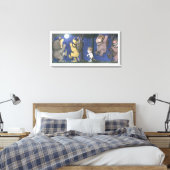 Toile Max et les créatures sauvages dansant au clair de (Insitu(Chambre))