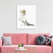 Toile Max | Je vais te manger ! (Insitu(Salon))