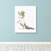 Toile Max | Je vais te manger ! (Insitu (Plancher de Bois))