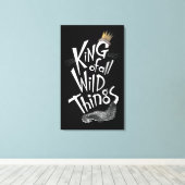 Toile Max. | Le Roi de toutes les choses sauvages (Insitu (Plancher de Bois))