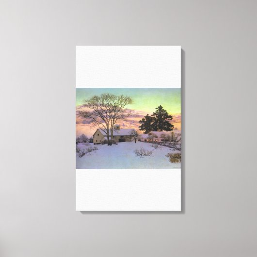 Toile Maxfield Parrish - Afterglow (Recto)
