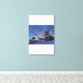 Toile Maxfield Parrish - Birds en hiver (Insitu (Plancher de Bois))