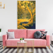 Toile Maxfield Parrish - Étude pour Autumn Brook (Insitu(Salon))