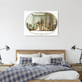 Toile Maximilien de Robespierre blessé (Insitu(Chambre))