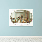 Toile Maximilien de Robespierre blessé (Insitu (Plancher de Bois))