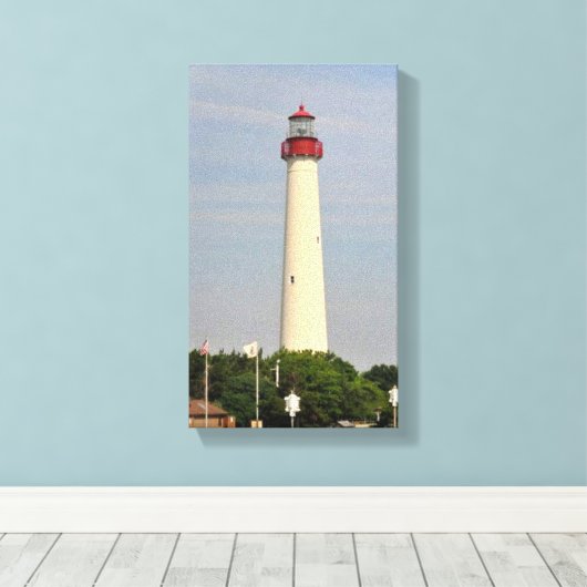 Toile May Lighthouse (Insitu (Plancher de Bois))