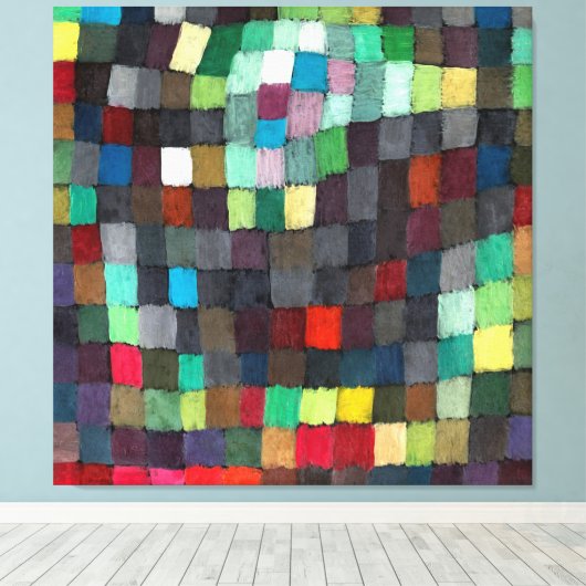 Toile May Picture (1925) Paul Klee Canvas Print (Insitu (Plancher de Bois))