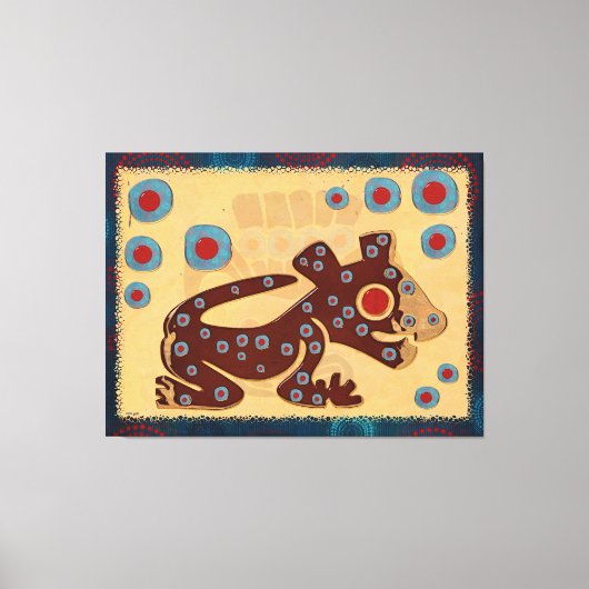 Toile Maya Baby Jaguar CANVAS IMPRIMER (Recto)