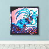 Toile Mayan Elf : Défiance (Insitu (Plancher de Bois))