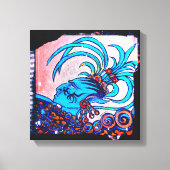 Toile Mayan Elf : Défiance (Recto)