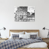 Toile Mayan Tic-Tac-Toe ? (Insitu(Chambre))