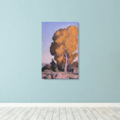 Toile Maynard Dixon - PAYS BAS COTTONWOOD 1940 (Insitu (Plancher de Bois))