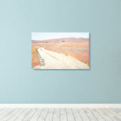 Toile Maynard Dixon - RANCH ABANDONÉ 1935 (Insitu (Plancher de Bois))