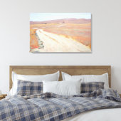 Toile Maynard Dixon - RANCH ABANDONÉ 1935 (Insitu(Chambre))