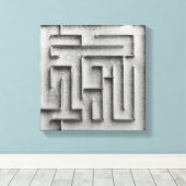 Toile Maze argenté (Insitu (Plancher de Bois))