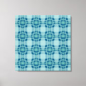 Toile Mazipoodles Square Circle Plaid Baby Blue (Recto)