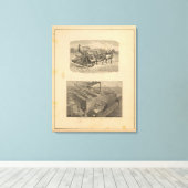 Toile McCormick Company, Chicago, Illinois (Insitu (Plancher de Bois))