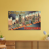 Toile McKeesport, Pennsylvanie - Scènes de grandes lettr (Insitu(Salon))