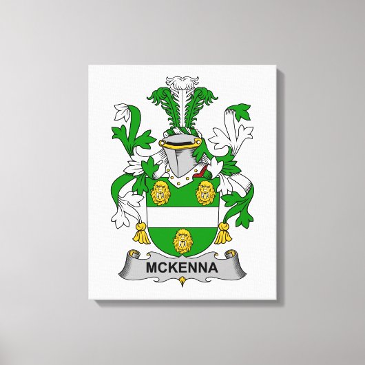 Toile McKenna Family Crest (Recto)