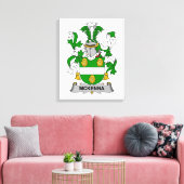 Toile McKenna Family Crest (Insitu(Salon))