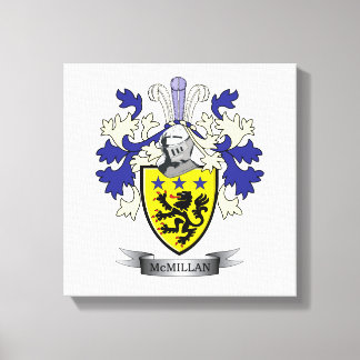 Toile McMillan Family Crest