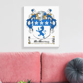 Toile McMurray Family Crest (Insitu(Salon))