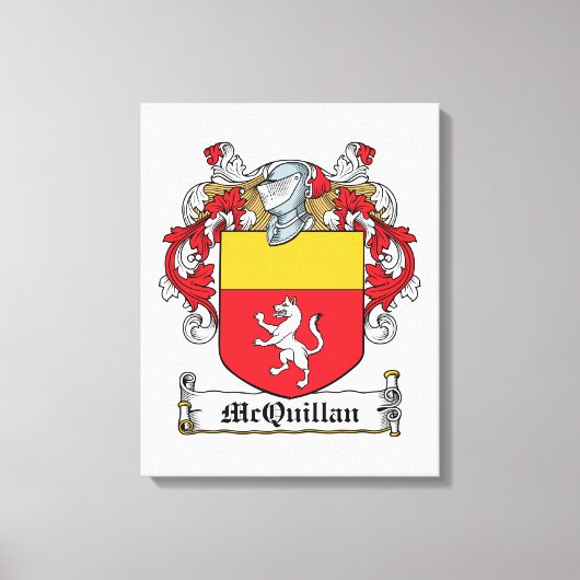 Toile McQuillan Family Crest (Recto)