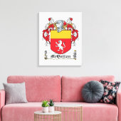 Toile McQuillan Family Crest (Insitu(Salon))