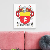 Toile McQuillan Family Crest (Insitu(Salon))
