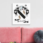 Toile McTaggart Family Crest (Insitu(Salon))