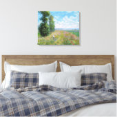 Toile Meadow With Poplars, par Claude Monet (Insitu(Chambre))