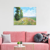 Toile Meadow With Poplars, par Claude Monet (Insitu(Salon))