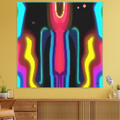 Toile Measuring the Difference Between Doing and Saying (Insitu(Salon))