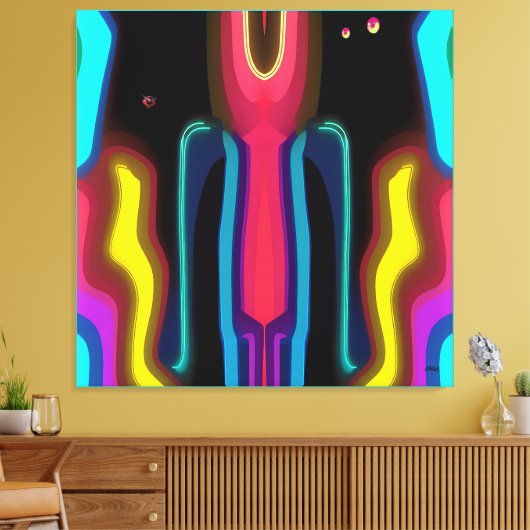 Toile Measuring the Difference Between Doing and Saying (Insitu(Salon))