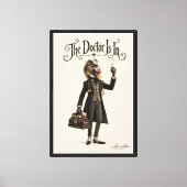 Toile Médecin Mandrill (Recto)