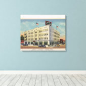 Toile Medford, Oregon - Hotel Jackson View avec Old (Insitu (Plancher de Bois))