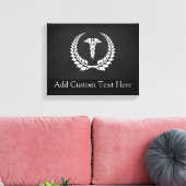 Toile Medical Caduceus Laurel (Insitu(Salon))
