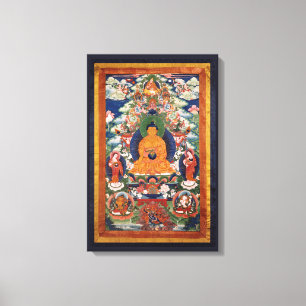 Toile Medicine Buddha