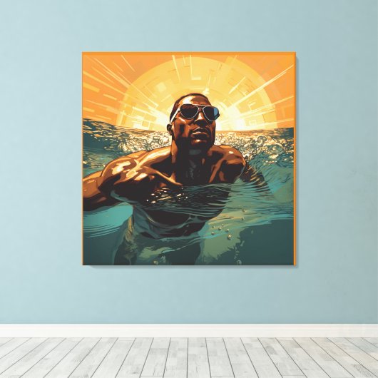 TOILE MÉDITATION #2 (Insitu (Plancher de Bois))